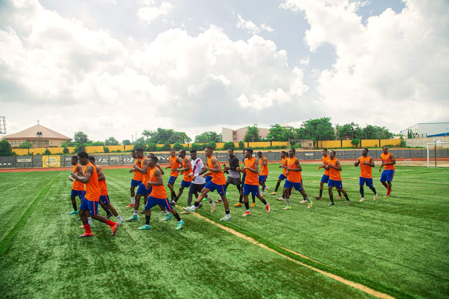 Team practice match